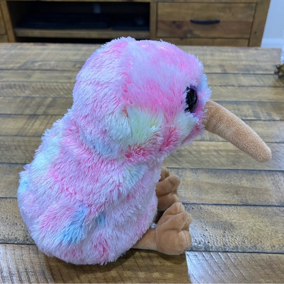 NWT Ty Beanie Boos | Kiwi the pink Bird - Picture 5 of 7
